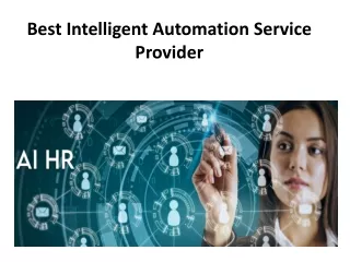 Best Intelligent Automation Service Provider- Avenir Digital