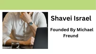 Shavei Israel - Founded By Michael Freund