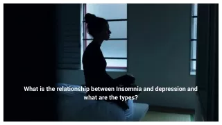 what is the relationship between insomnia