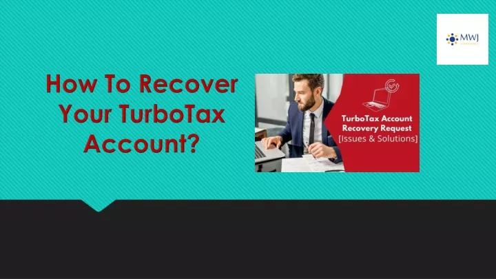 how to recover your turbotax account