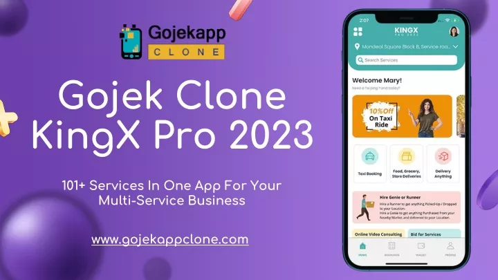 gojek clone kingx pro 2023