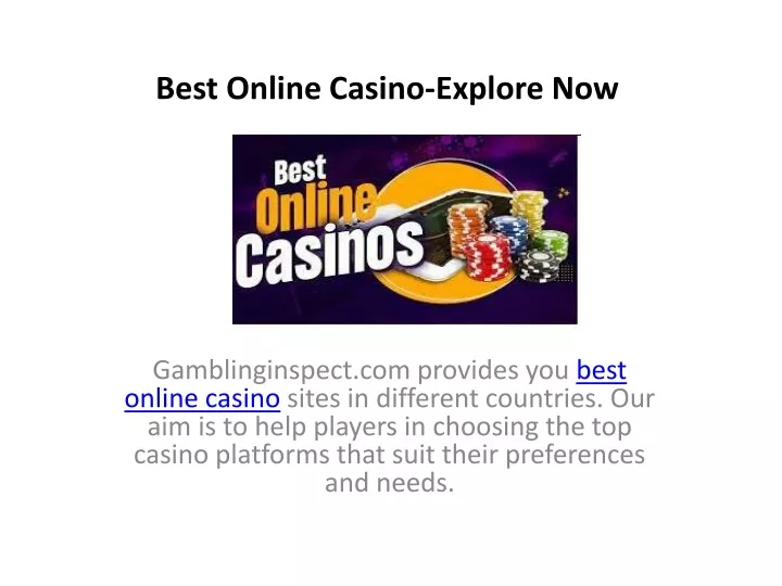 best online casino explore now