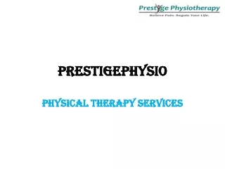 Treatment of physical therapy