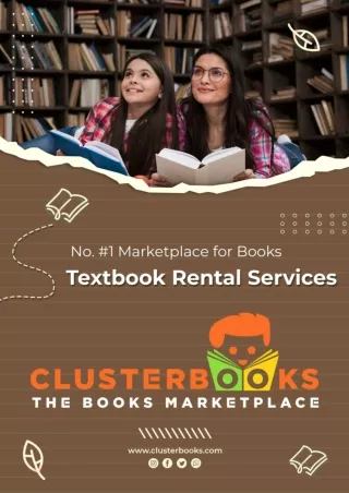 Textbook Rental Services - ClusterBooks