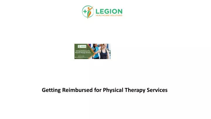 getting reimbursed for physical therapy services