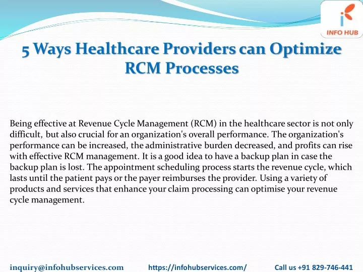 5 ways healthcare providers can optimize