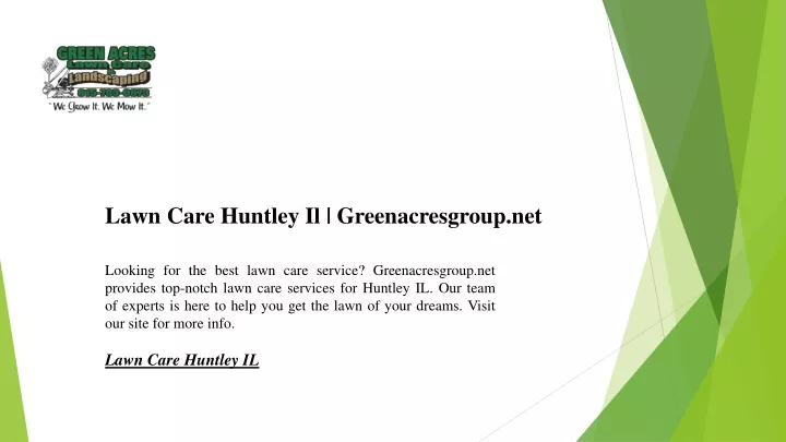 lawn care huntley il greenacresgroup net