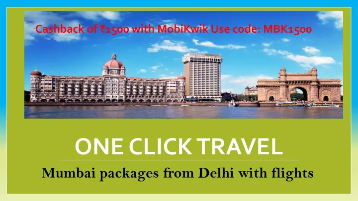 one click travel
