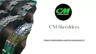 cm shredders