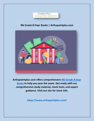 rbi grade b depr books arthapointplus com