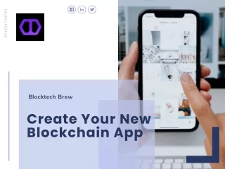 Build Custom Blockchain App with Blocktech Brew
