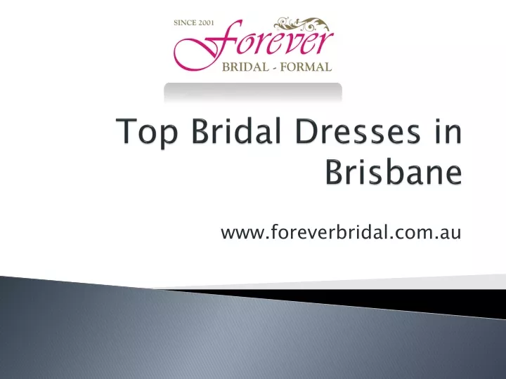 top bridal dresses in brisbane