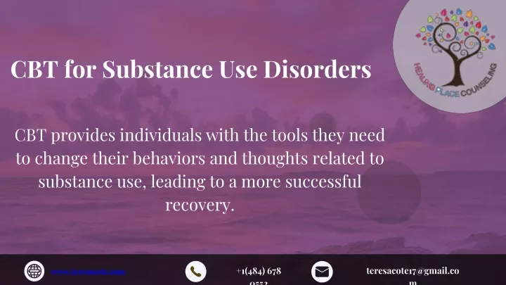 cbt for substance use disorders