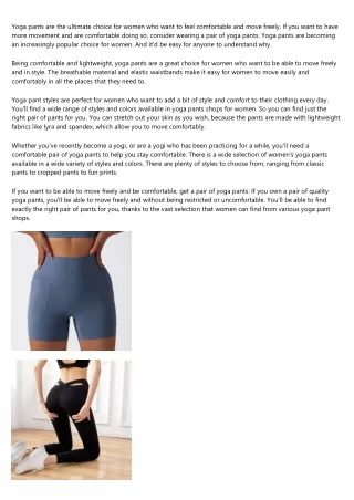 Why You're Failing at shop for yoga pants