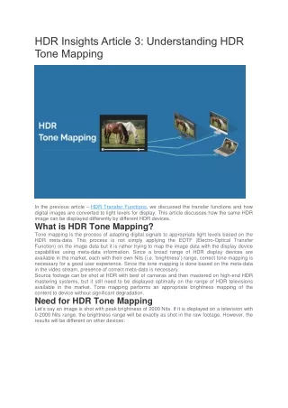 hdr insights article 3 understanding hdr tone