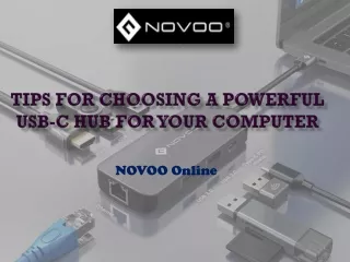 Tips for Choosing a Powerful USB-C Hub for your computer