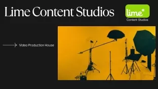 Video Production House Hong Kong | Lime Content Studios