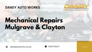 Mechanical Repairs Mulgrave & Clayton