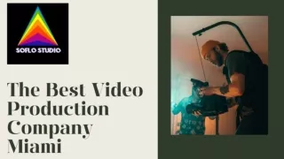 Video Production Company Miami