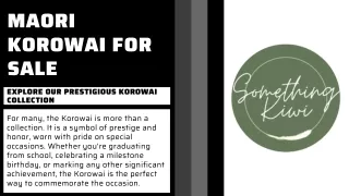 Maori Korowai For Sale | Something Kiwi