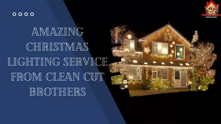 amazing christmas lighting service from clean