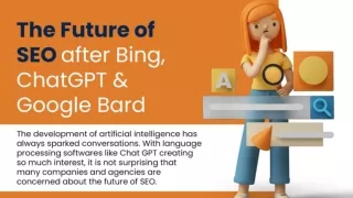 The Future of SEO After Bing, ChatGPT & Google Bard