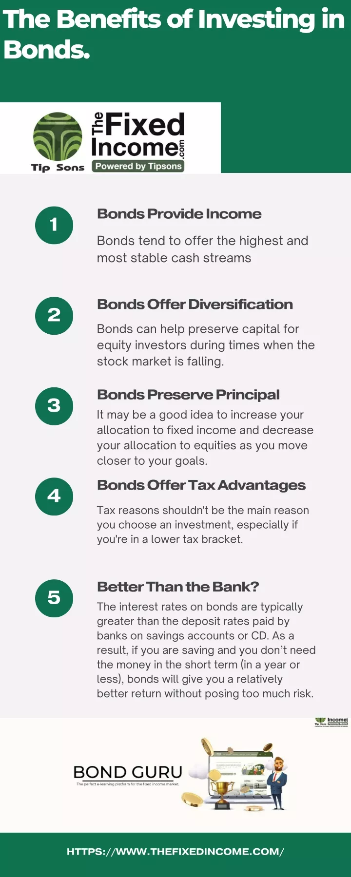 the benefits of investing in bonds
