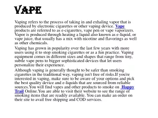 Vape
