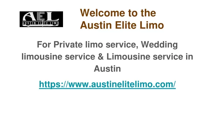 welcome to the austin elite limo