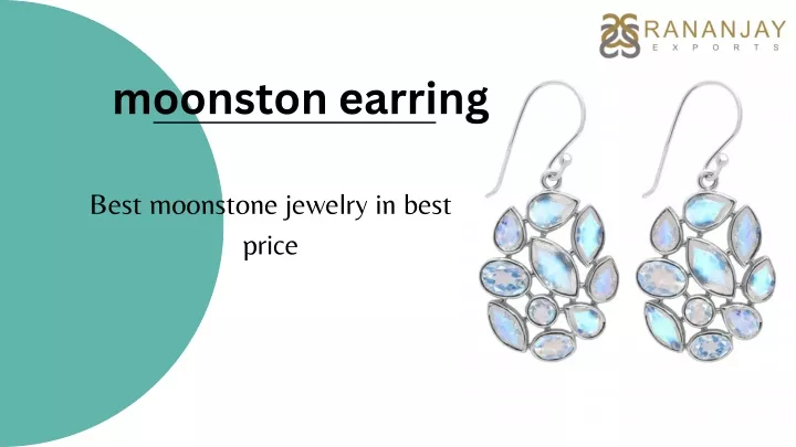 moonston earring