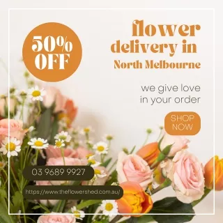 same day flower delivery North Melbourne