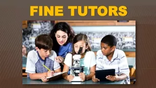fine tutors