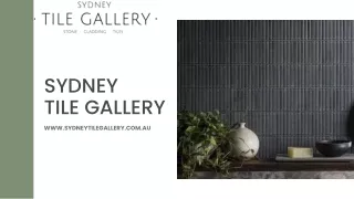 Elevate Your Space with Premium Tiles from Sydney Tile Gallery