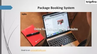 package booking system