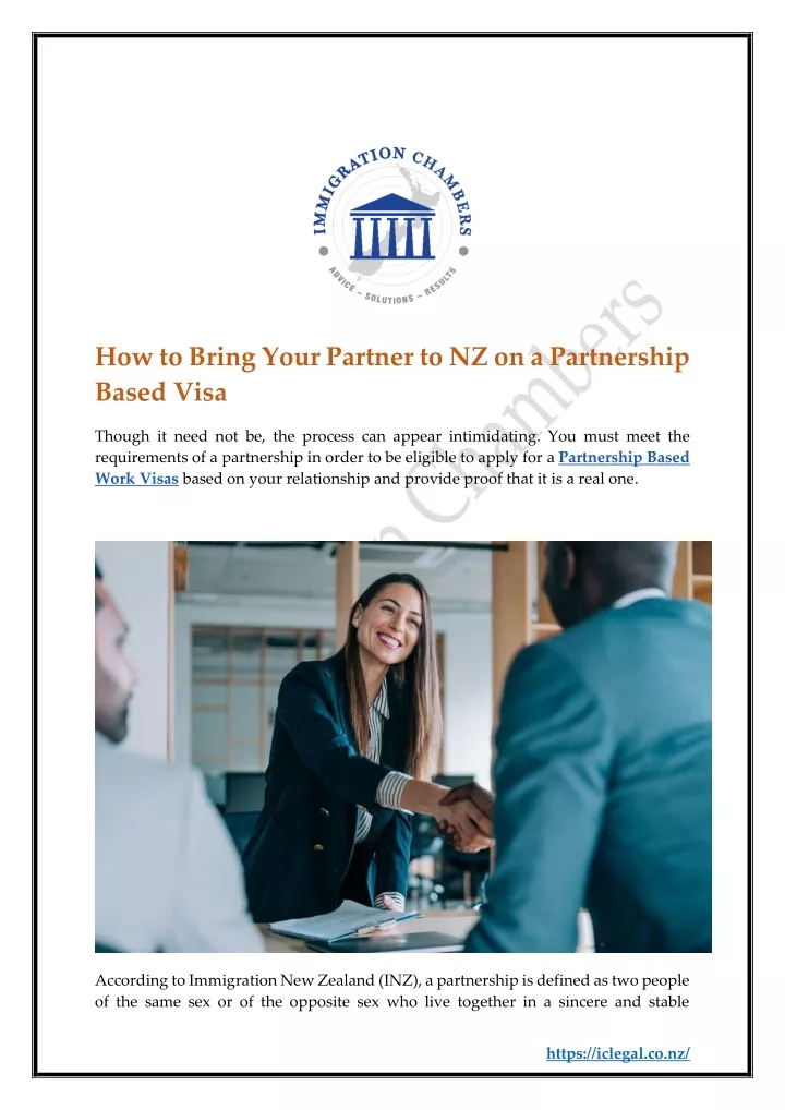 Ppt How To Bring Your Partner To Nz On A Partnership Based Visa Powerpoint Presentation Id 2147