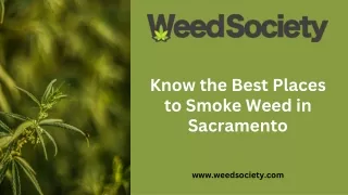 Best Places to Smoke Weed in Sacramento