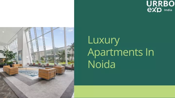 luxury apartments in noida