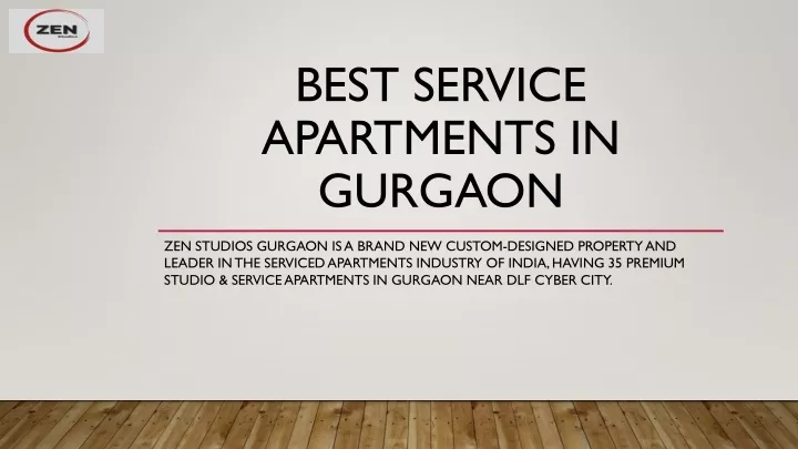 best service apartments in gurgaon