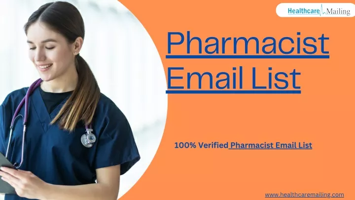 pharmacist email list