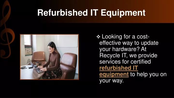 refurbished it equipment