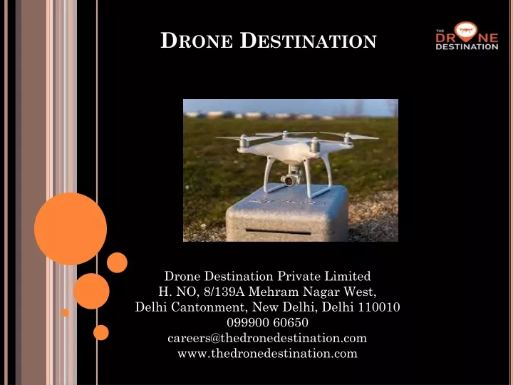 drone destination