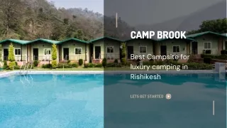 Best Rishikesh camping packages at Camp Brook