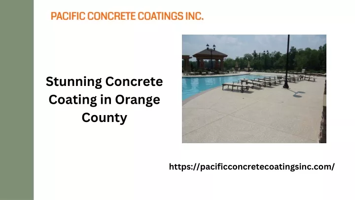 stunning concrete coating in orange county