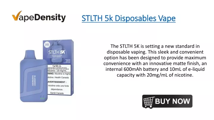 stlth 5k disposables vape