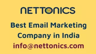 Best Email Marketing Services Company  in India