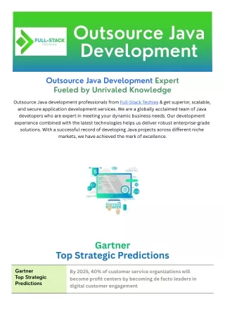 outsource java development