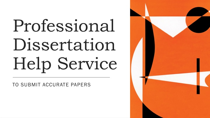 professional dissertation help service