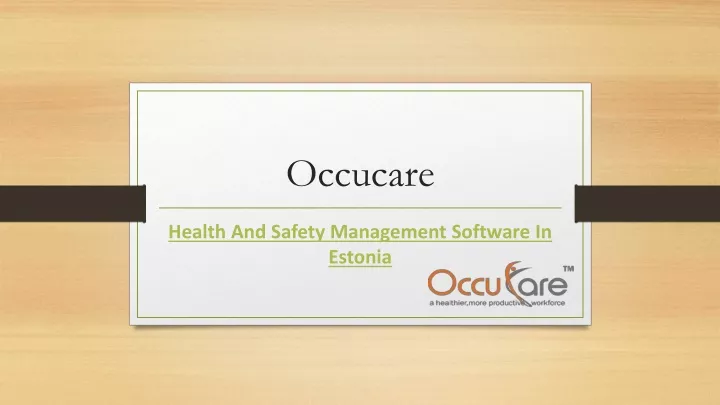 occucare