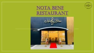 Best Georgian Restaurant in Brighton Beach: Nota Bene