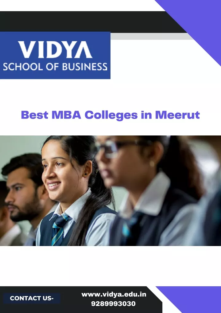 best mba colleges in meerut